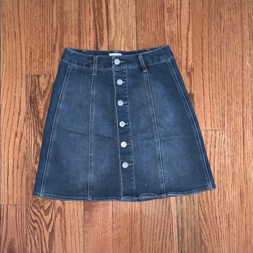 jean skirt